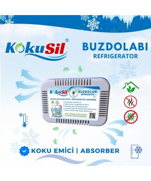 Kokusil Buzdolabı Koku Giderici ve Koku Emici