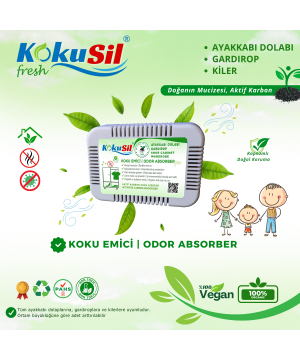 Kokusil Ayakkabı Dolabı, Gardırop Koku Giderici ve Koku Emici